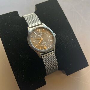 Pulsar Stainless Steel Black IP Ladies Watch  PTC487